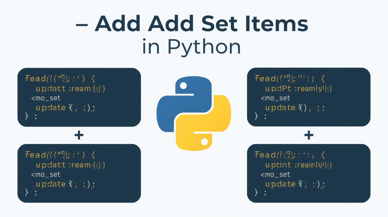 Python Set Mastery: How to Add Items to Your Sets
