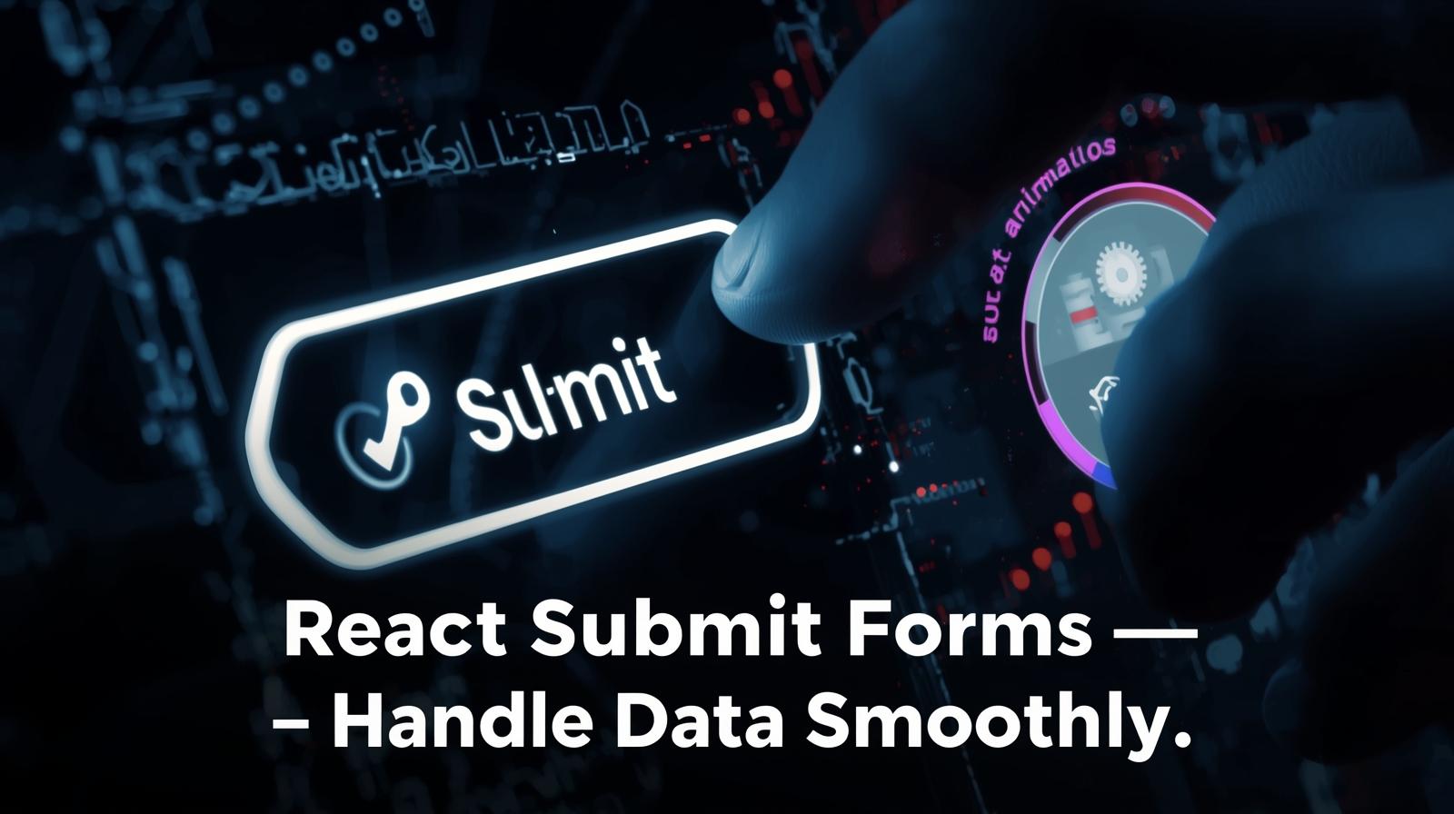 Master React Form Handling: A Complete Guide to Submit Forms & Best Practices