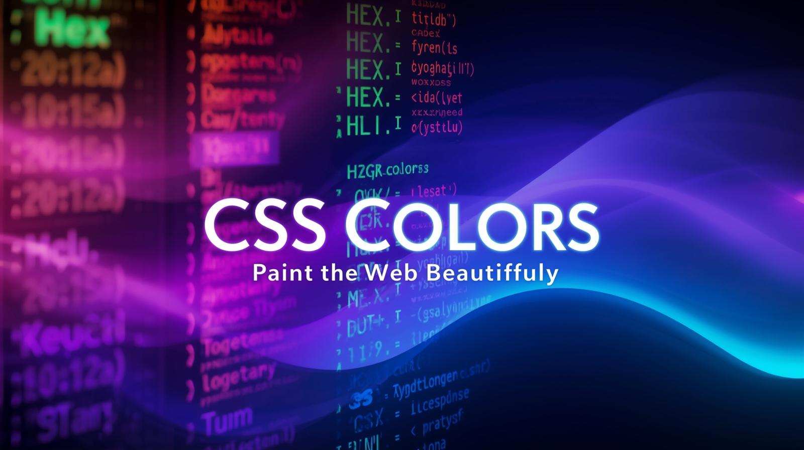 CSS Colors Complete Guide: Syntax, Examples & Best Practices 2025