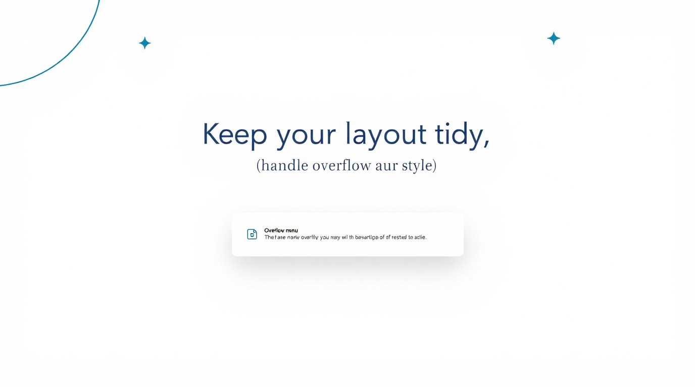 Taming the Chaos: A No-BS Guide to CSS Overflow
