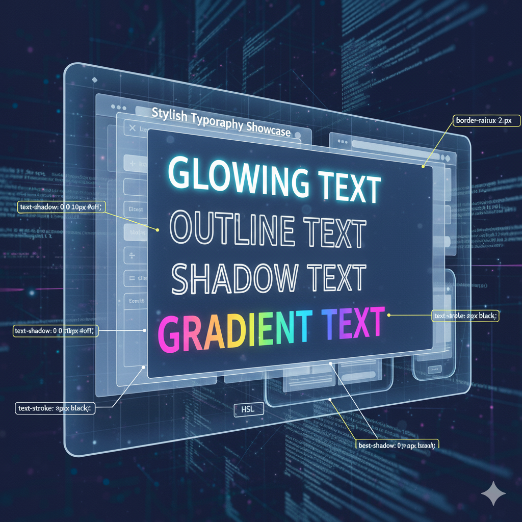 Level Up Your Web Typography: Killer CSS Text Effects You Need to Try