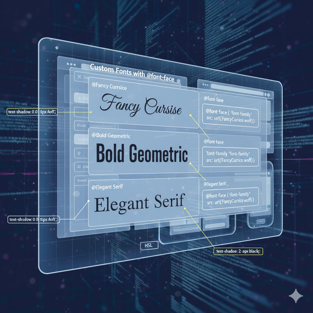 Level Up Your Web Design: A 2025 Guide to CSS Custom Fonts