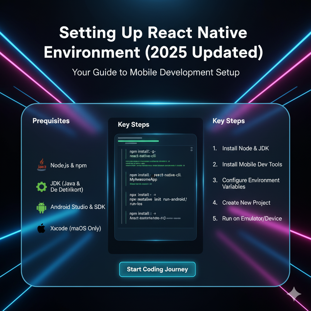  React Native Setup 2025: Your No-Stress Guide to Android & iOS Development