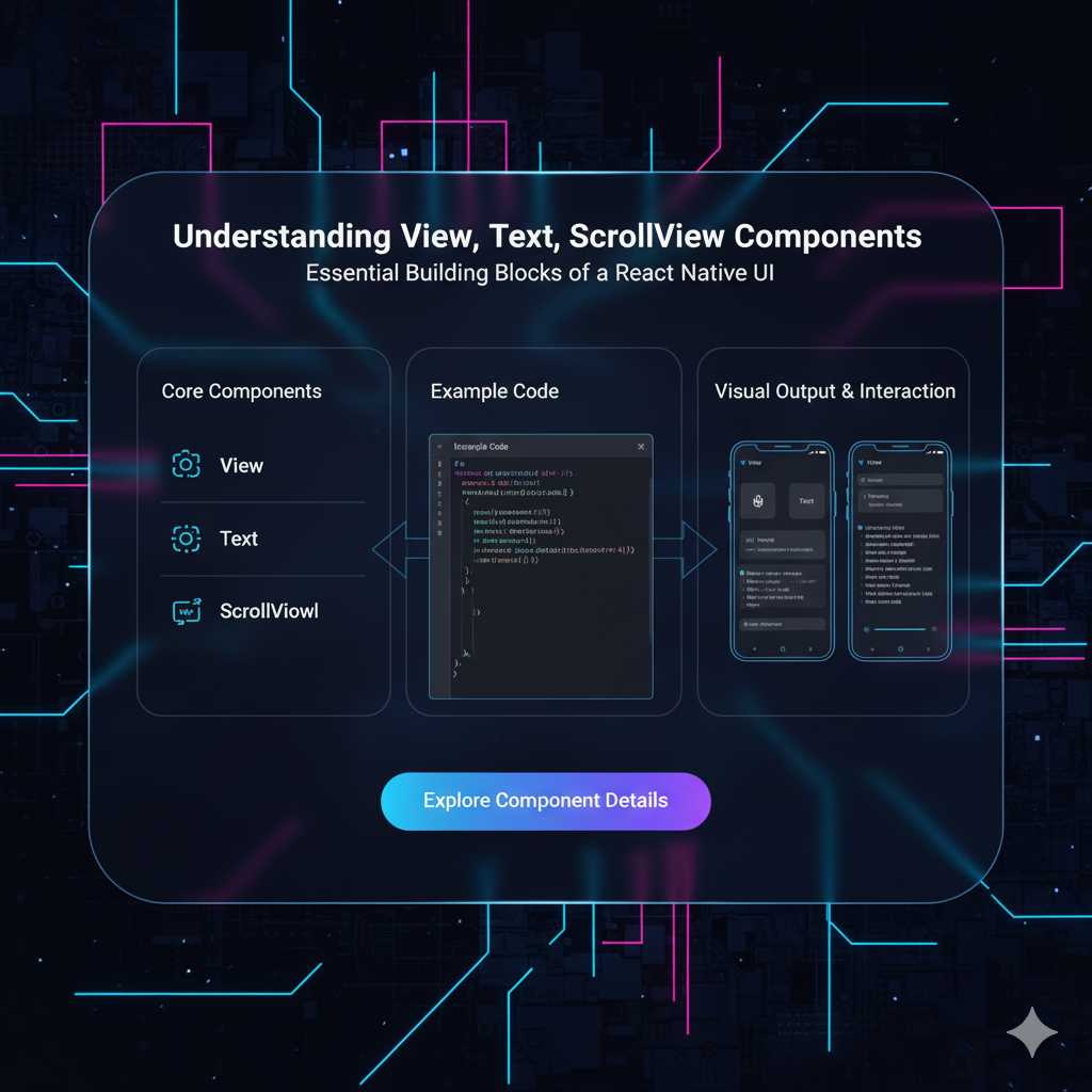 View vs. Text vs. ScrollView: The Ultimate Guide to React Native Layouts