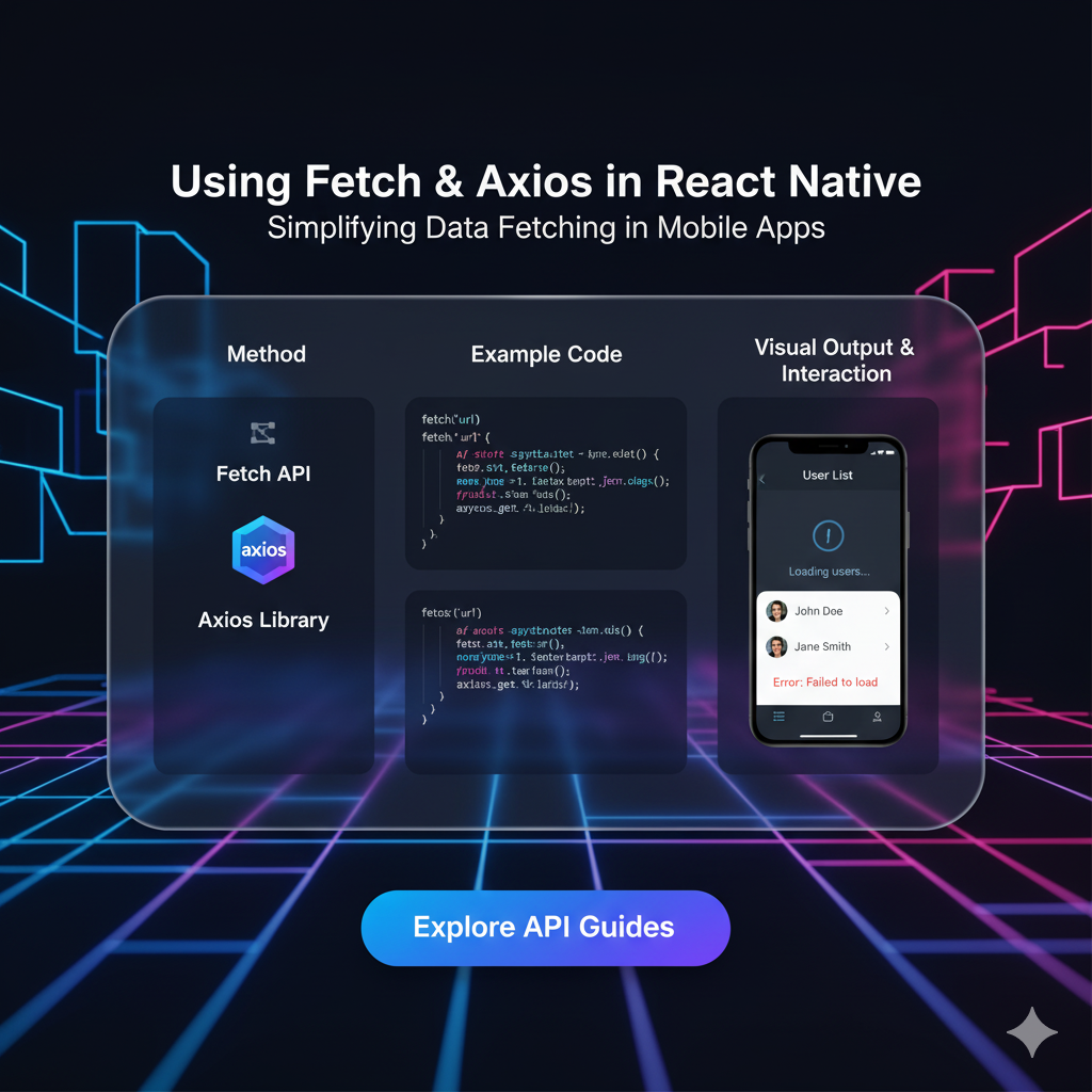  Fetch vs. Axios in React Native: The Ultimate 2025 Guide for Developers