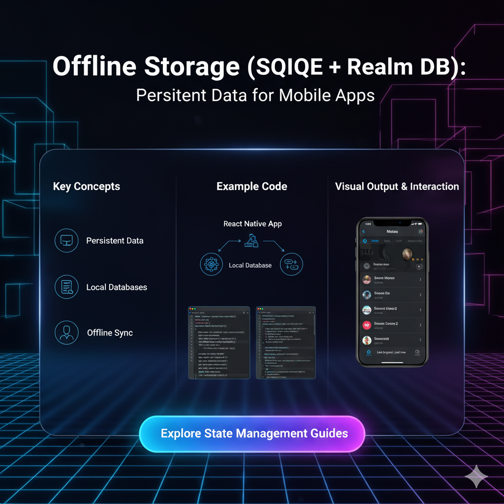 Offline Storage Showdown: SQLite vs. Realm DB for Modern Apps
