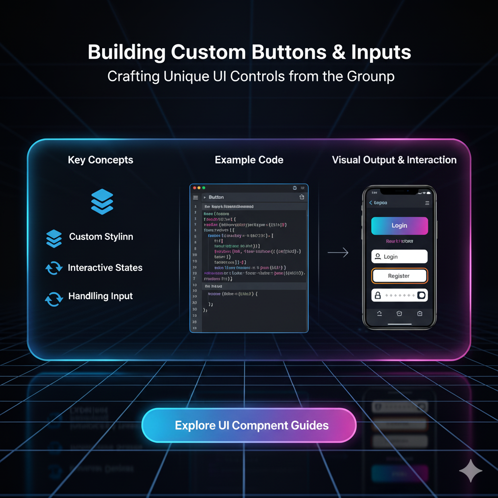  Level Up Your UI: A Dev's Guide to Building Custom Buttons & Inputs 