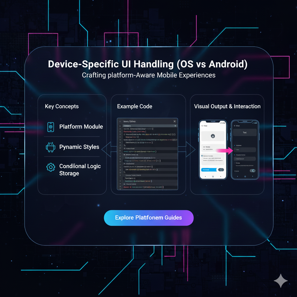 iOS vs Android UI: Why Your App Can't Look the Same