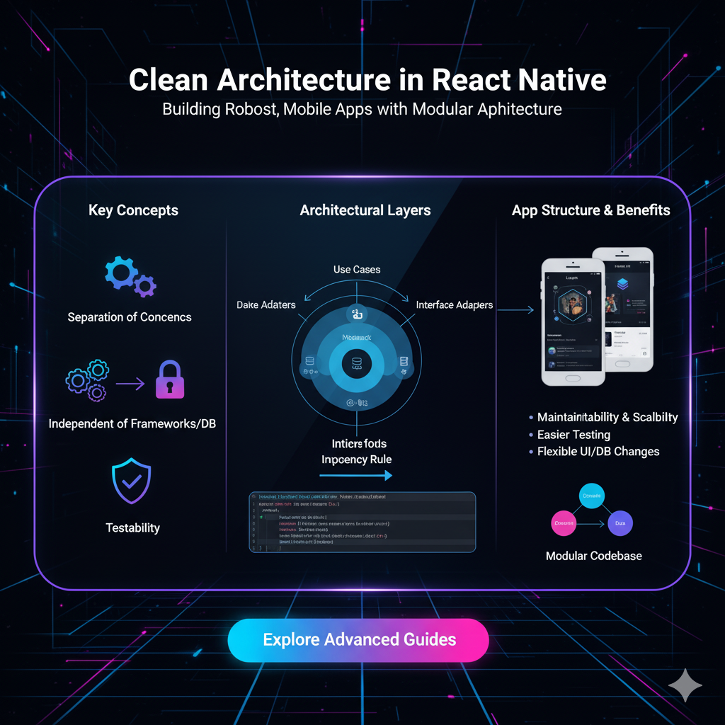 Clean Architecture in React Native: Build Scalable & Maintainable Apps 
