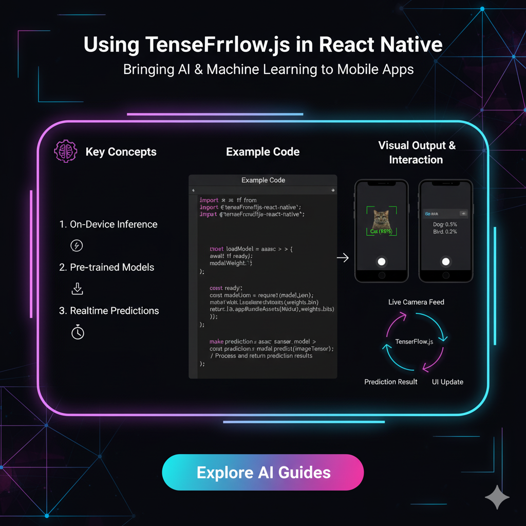  Level Up Your React Native App with AI: A Practical Guide to TensorFlow.js