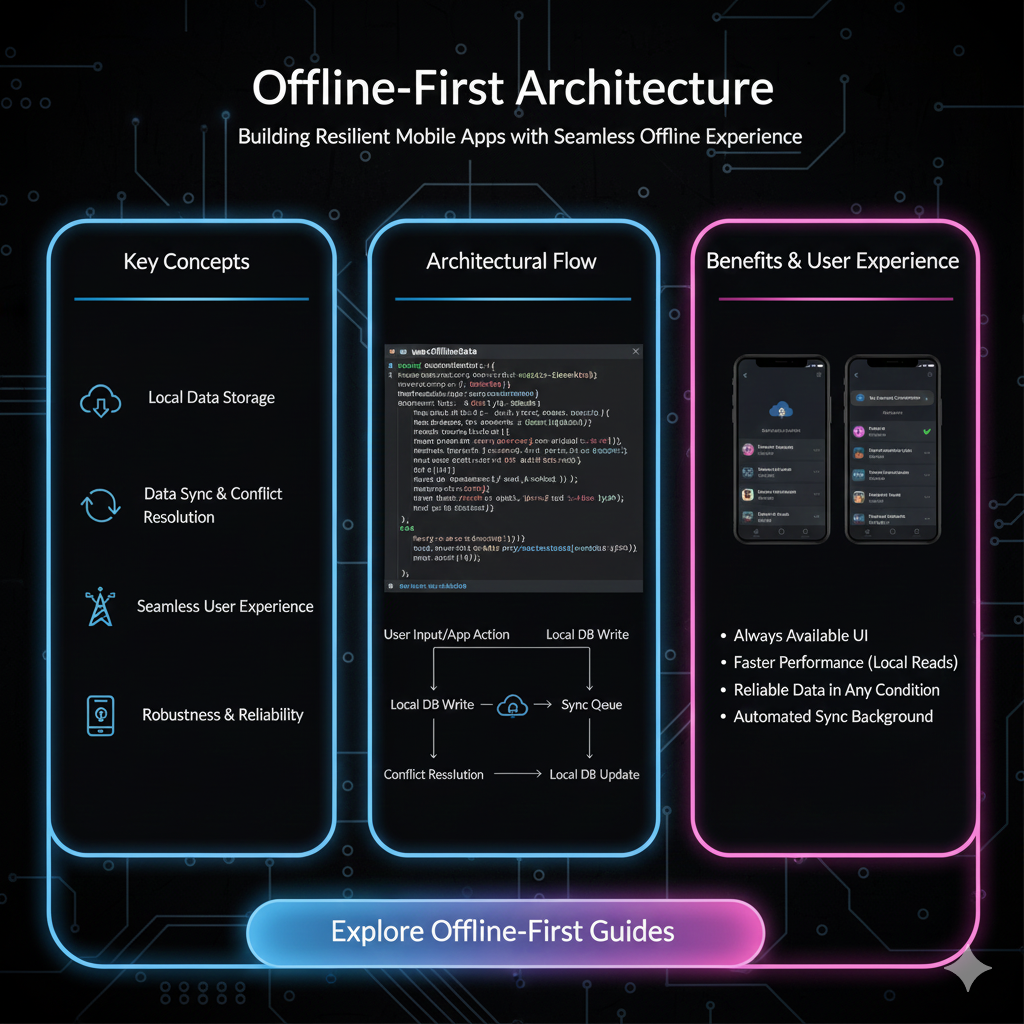 Offline-First Architecture: Why Your App Needs to Work Without the Internet | CoderCrafter