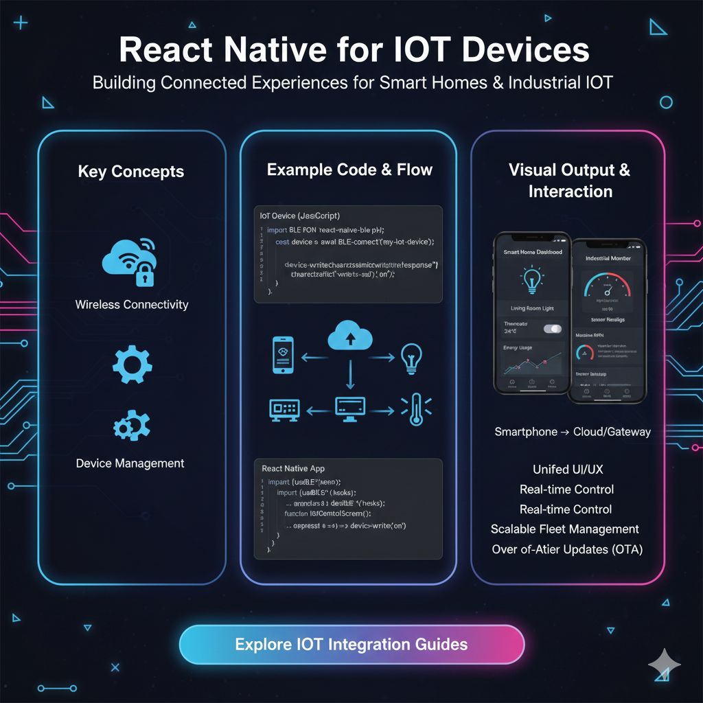  React Native for IoT: Building Cross-Platform Smart Device Apps