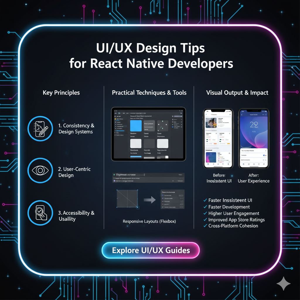 UI/UX Design for React Native Devs: Stop Coding, Start Designing (2025 Guide) | CoderCrafter