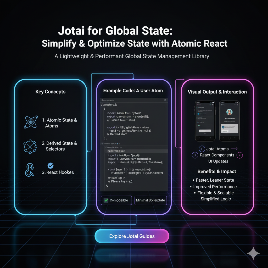 Jotai State Management: The Simple, Scalable Solution for React Devs