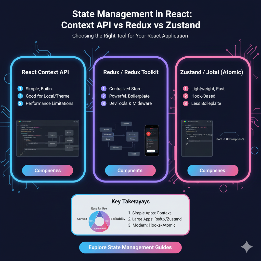 Context API vs Redux vs Zustand: The 2025 State Management Showdown (Real Talk)