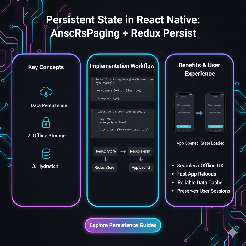 AsyncStorage + Redux Persist Guide for React Native (2025)
