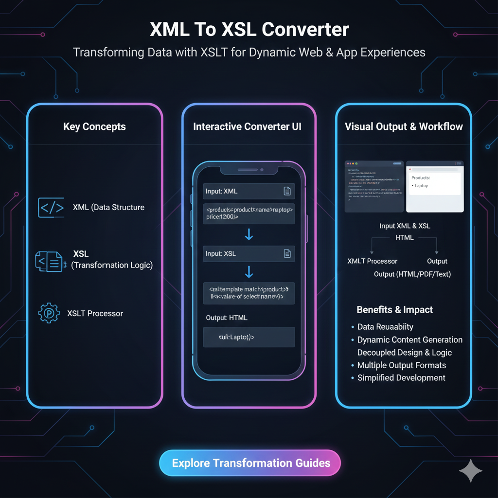  XML to XSL Conversion Explained: A Human-Friendly Guide for 2025