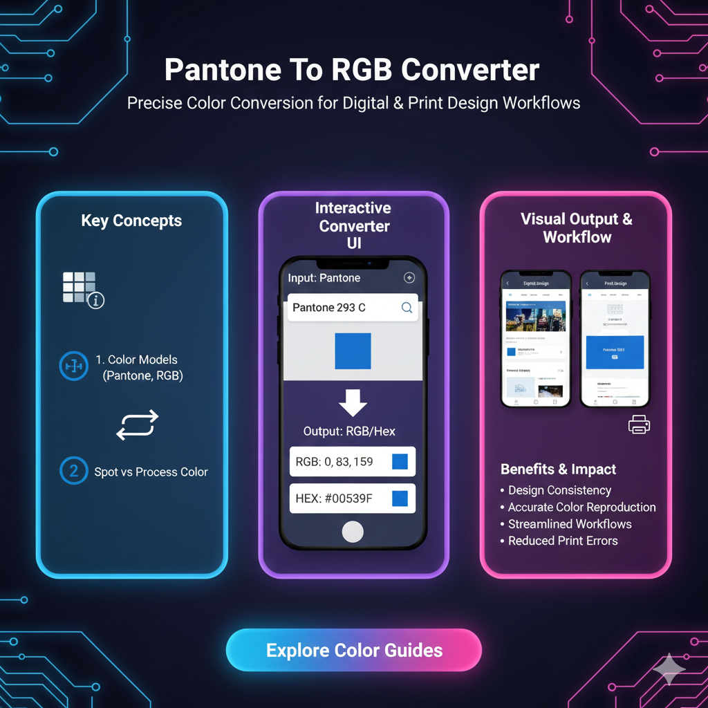  Pantone to RGB Converter: The No-Stress Guide for Designers