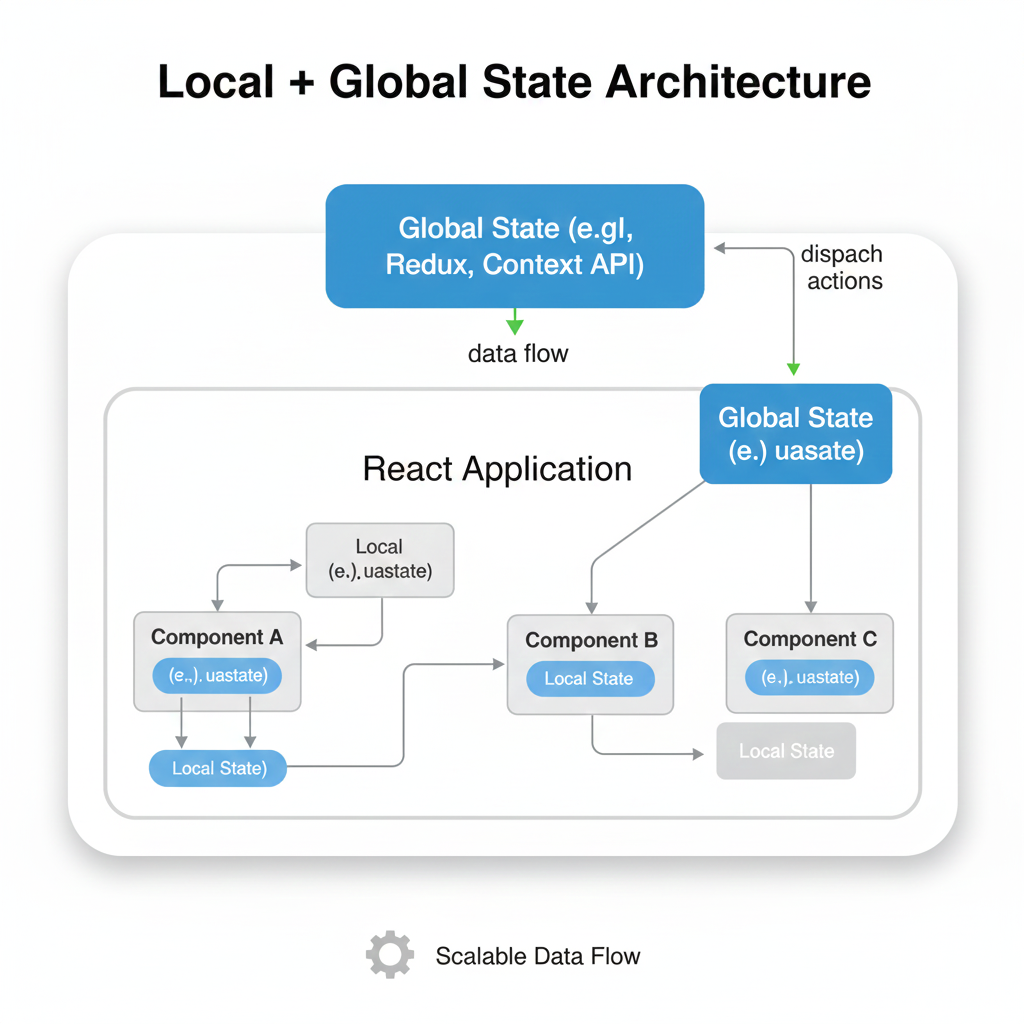 Local vs Global State Architecture: A Complete 2025 Guide for Developers