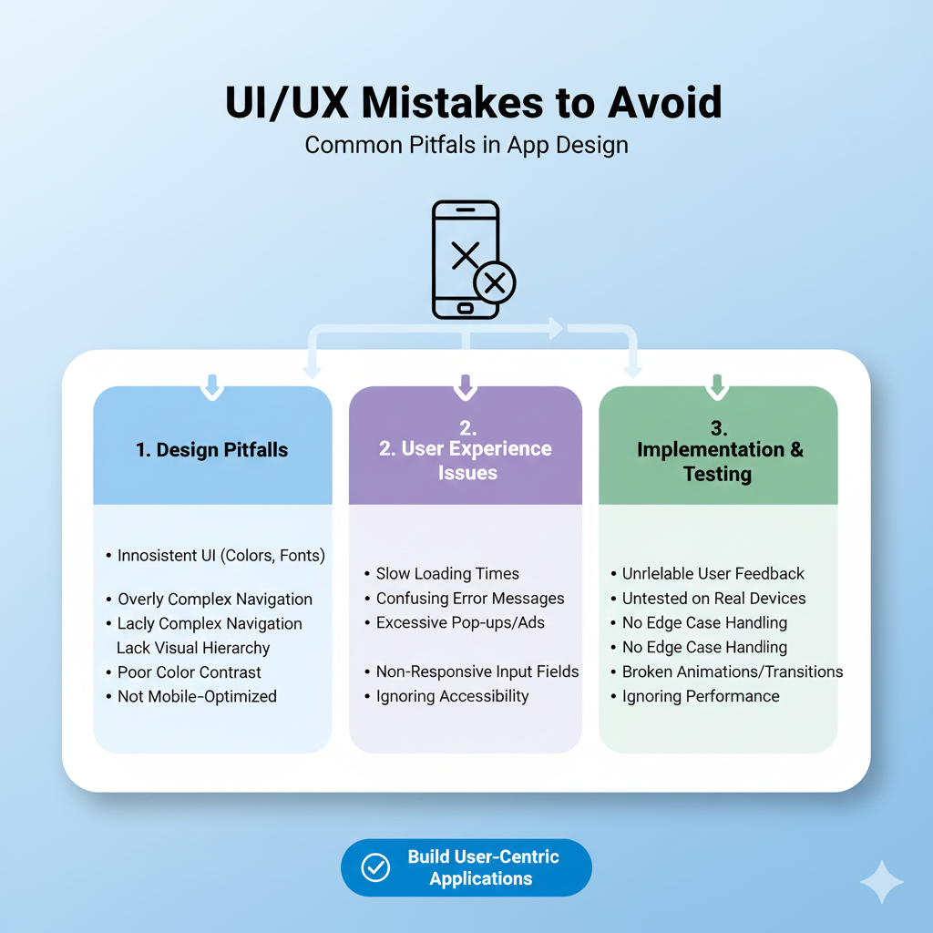 UI/UX Mistakes to Avoid in 2025: A Practical Guide to Better Design