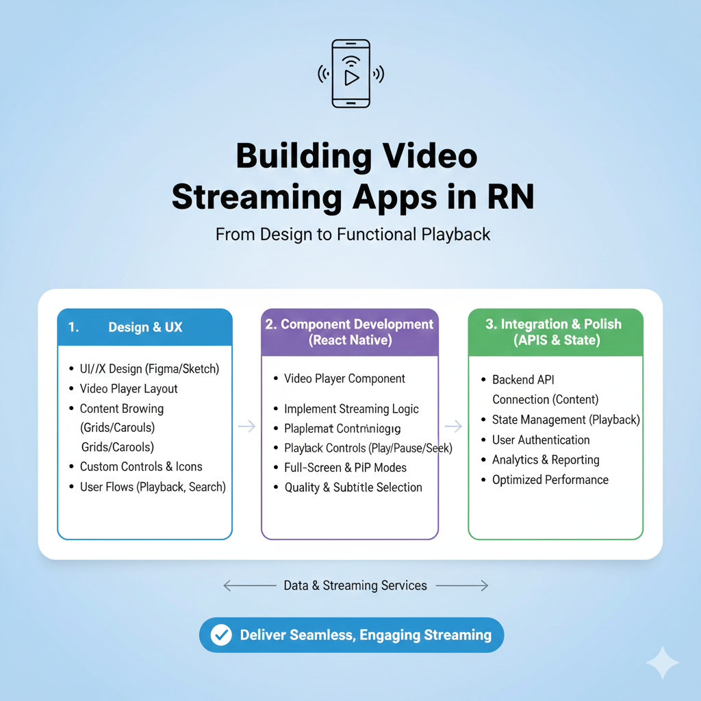 Build Video Streaming Apps with React Native: Complete 2025 Developer Guide