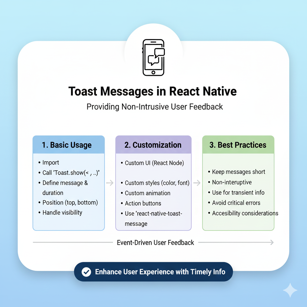 Toast Messages in React Native: A 2025 Guide to Implementation & Best Practices | CoderCrafter