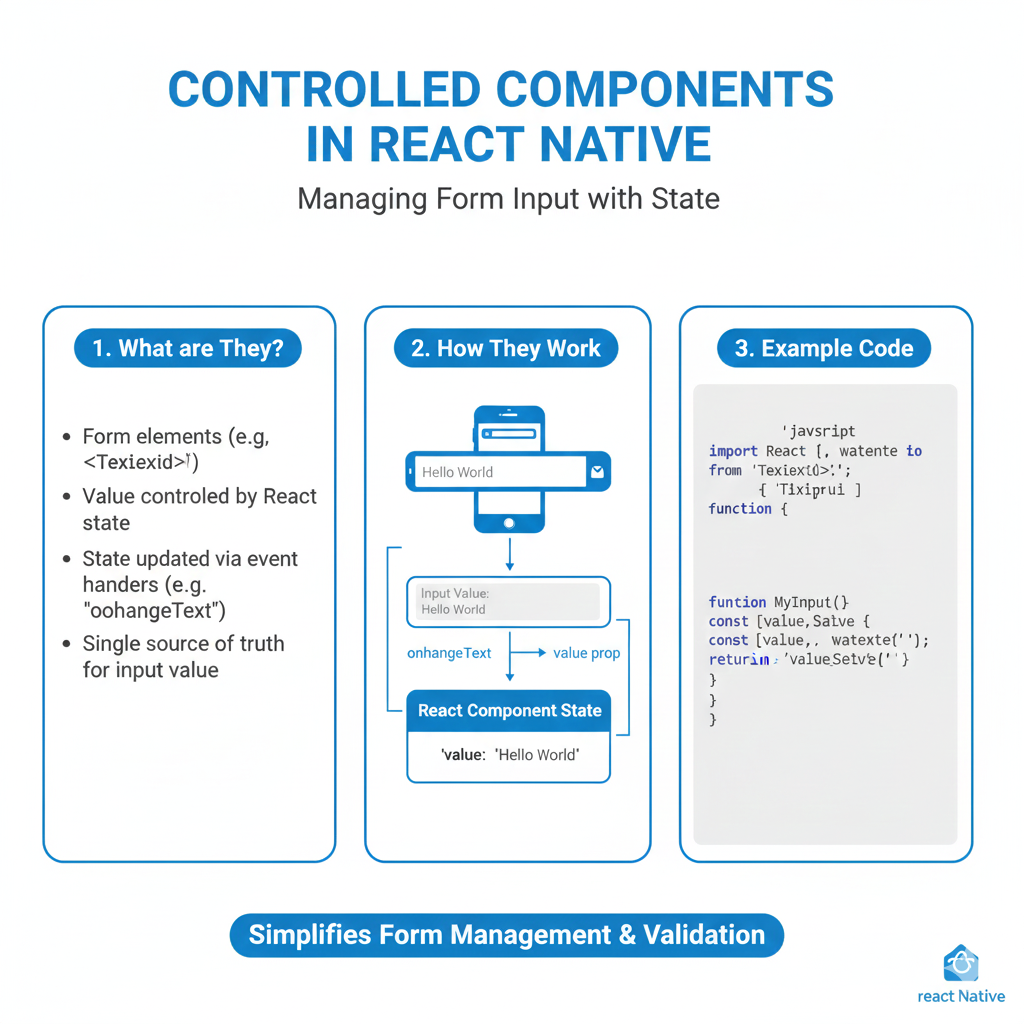 Master Controlled Components in React: Complete Guide with Examples & Best Practices | CoderCrafter